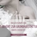 Checkliste Hochzeitspapeterie, Grundausstattung | marygoesround.de