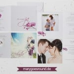 Hochzeitseinladung und Dankeskarte, Orchidee | marygoesround.de