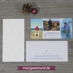 Weihnachtskarte und Babynews | marygoesround.de
