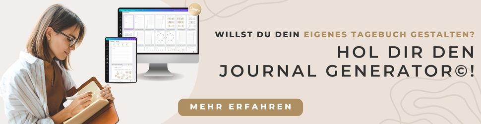 Digitale Tagebuchvorlagen gestalten mit dem Journal Generator