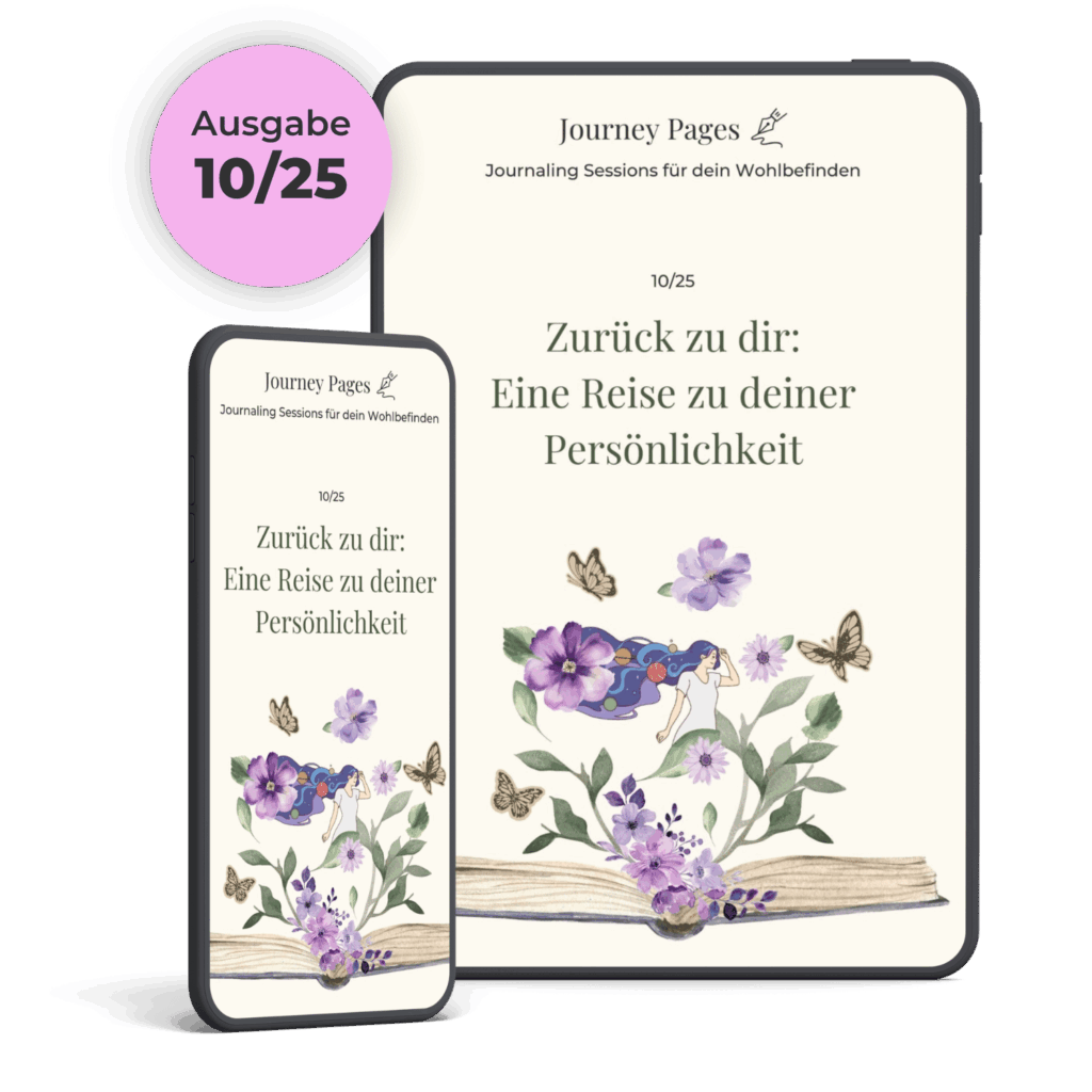 Journey Pages: monatliche Journaling Sessions für mehr Wohlbefinden in der Membership (Ausgabe 10/25, Persönlichkeit)