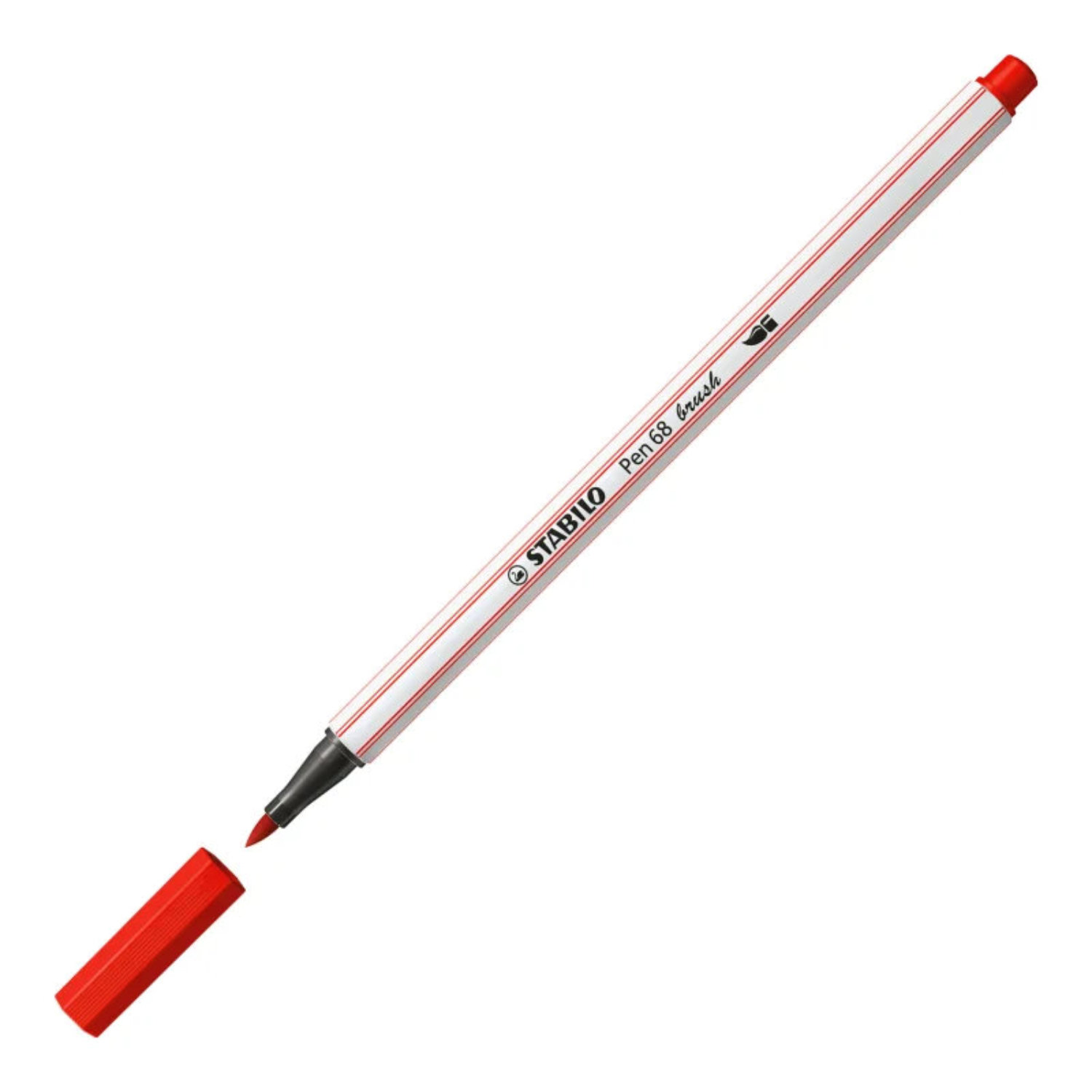 Stabilo Brush Pen, rot
