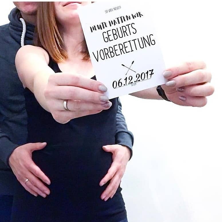 Schwangerschafts-Meilensteinkarten bei @anni.wanderlust auf Instagram