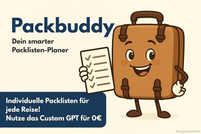 "Packbuddy", der smarte Packlisten-Planer